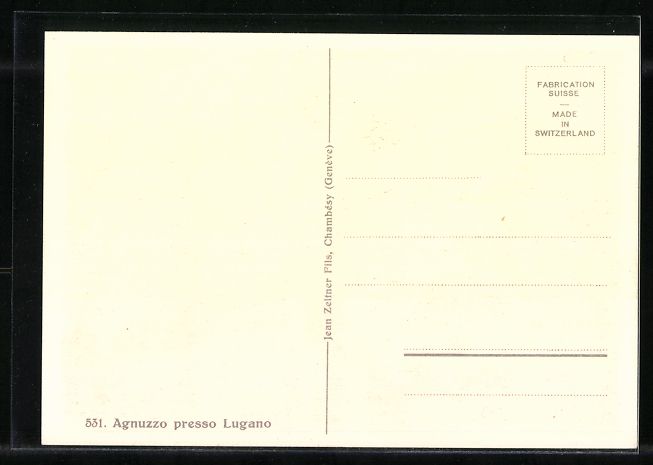 Cartoline postali: Agnuzzo, Teilansicht zur Sommerzeit – Usato da Berlin venduto da bartko-reher 1