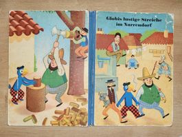 Globis lustige Streiche im Narrendorf (unbemalt) 1. Auflage