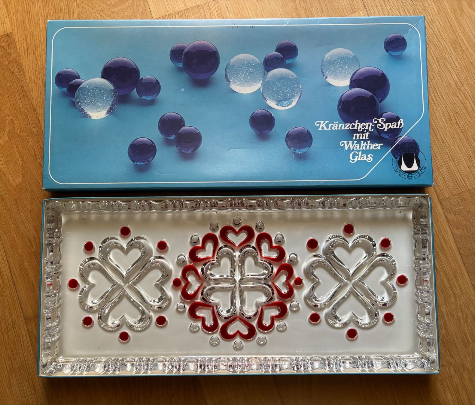 Bicchieri: Kuchenplatte aus Glas – Nuovo e nell'imballaggio originale da Uzwil venduto da Roger-iO