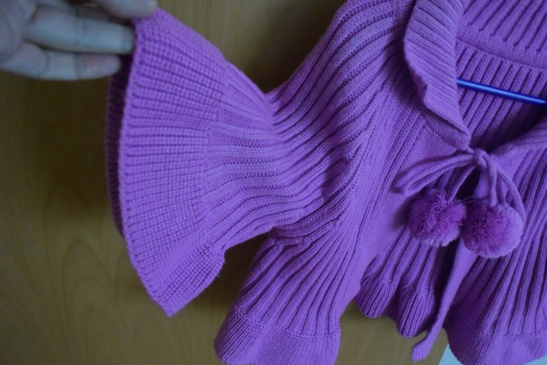 Jacken & Mäntel: Neuwertiger Strick-Poncho, Gr. 98-104 – Gebraucht aus Densbüren von TutaLarsen 6
