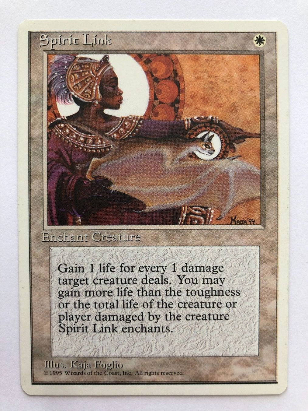 Cartoline: MTG - Spirit Link – Usato da Zürich venduto da T_H_O_M_A_S