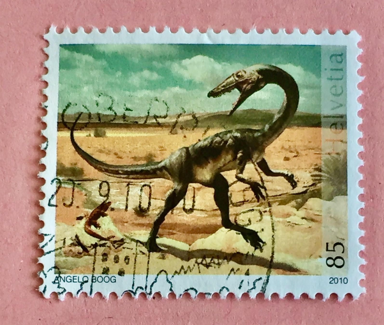 Alle Briefmarken: Nr.1359 Raubdinosaurier   GESTEMPELT 2010   – Gebraucht aus Aarau von Billa007