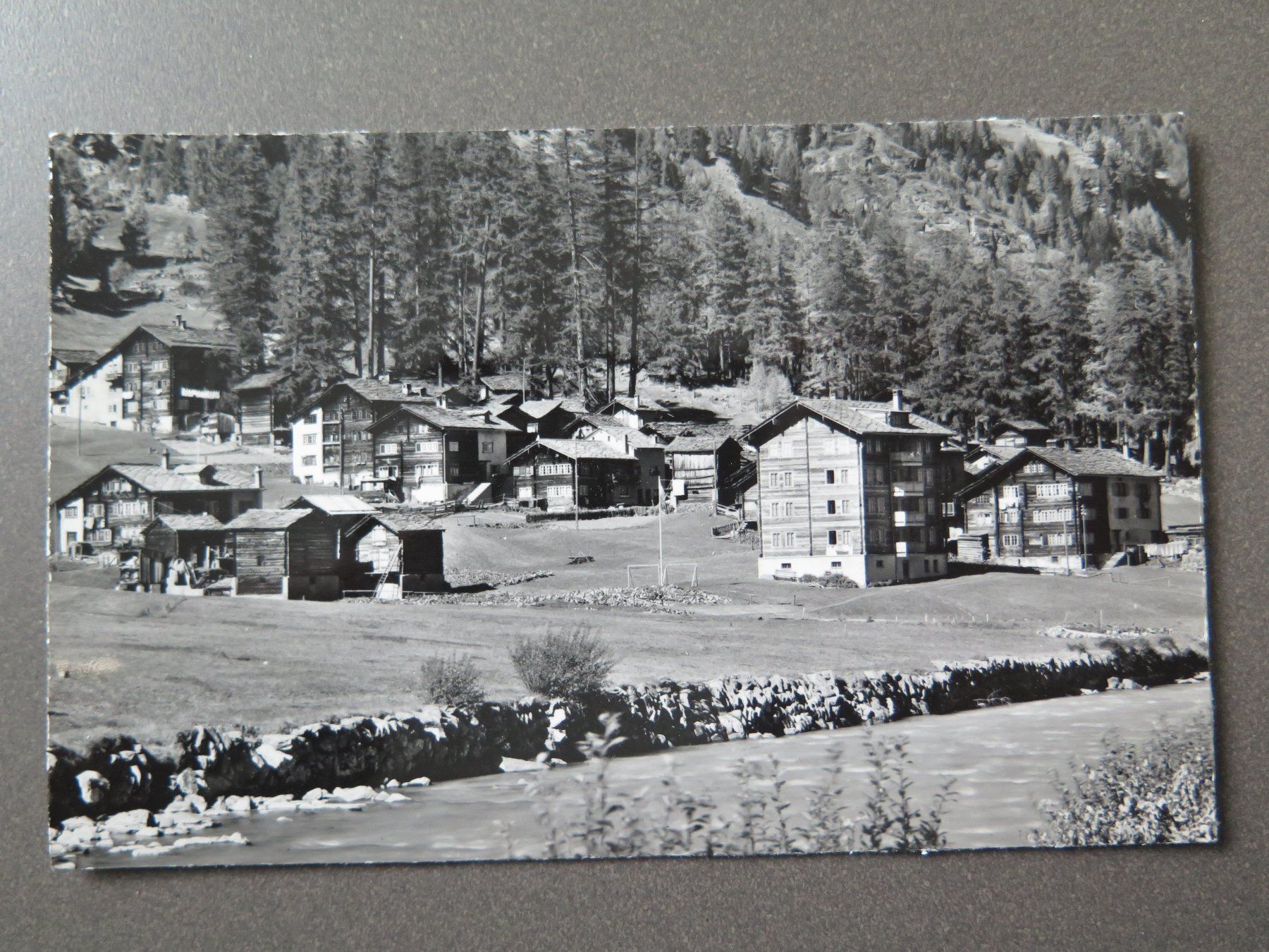 Cartoline postali: SAAS-GRUND - BIDERMATTEN BEI SAAS-GRUND – Usato da Wittenbach venduto da lipasal