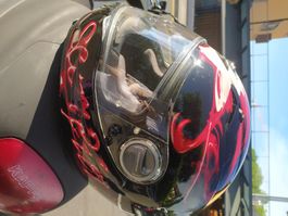 Casque intégral moto comme neuf