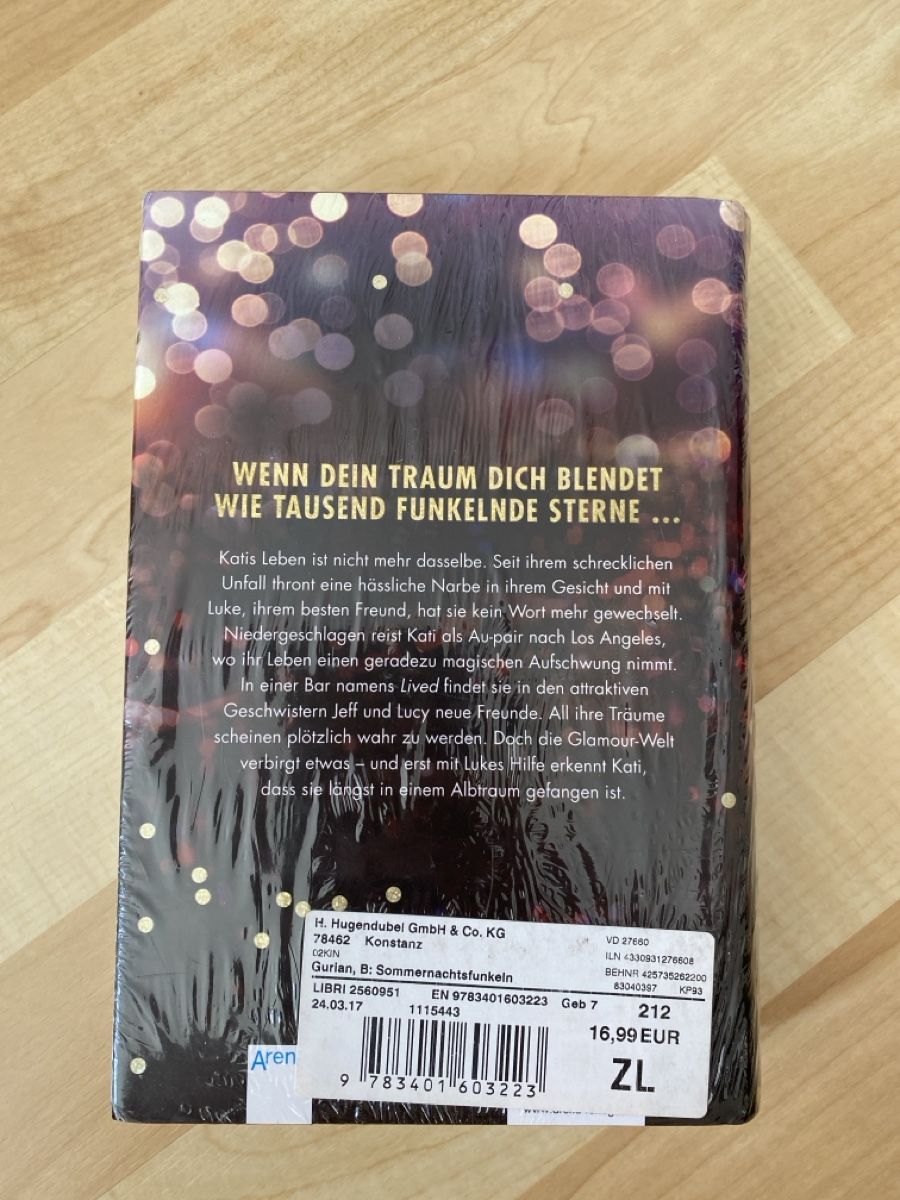 Bücher: Sommernachtsfunkeln - Beatrix￼ Gurian – Neu und originalverpackt aus Hünenberg von a.u.849 1