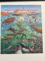 Briefmarkenblock Meerestiere 1998