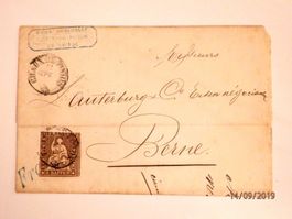 ZNr.22G - Brief, Chaux-de-Fonds 6.Sep 60