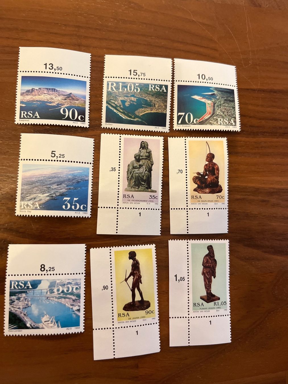 Tutti i francobolli: Briefmarken Südafrika – Nuovo e nell'imballaggio originale da Zürich venduto da engebrunau