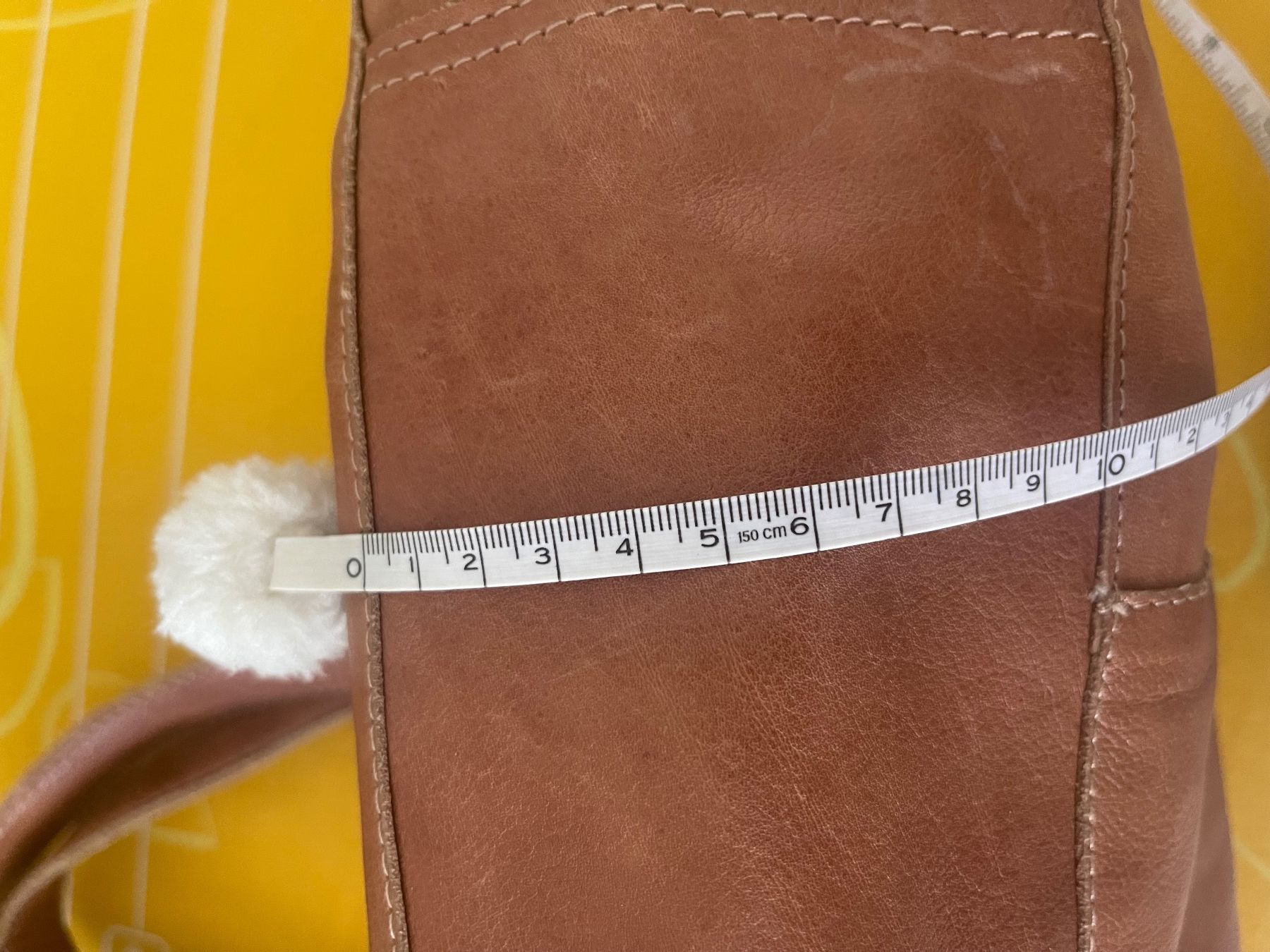 Pieces Taschen: Pieces Leder Handtasche – Gebraucht aus Ueberstorf von ojas23 6
