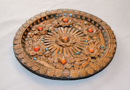 Antikes Mandala (2) Volkskunst aus Tibet - Anfang 1950er-Jah