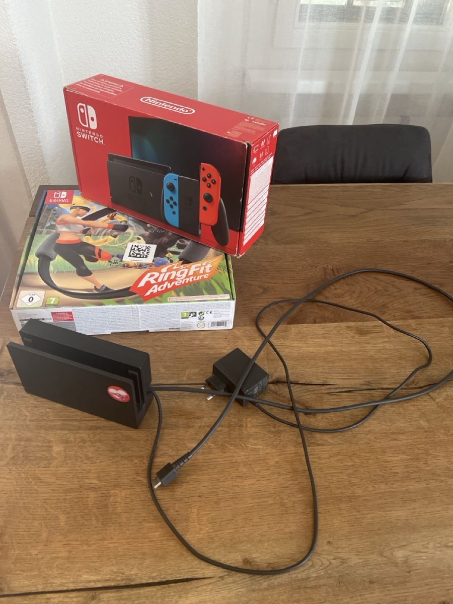 Spiele: Nintendo Switch Ring Fit Adventure Bundle Konsole Spiel – Gebraucht aus Dänikon ZH von Manduriano 5
