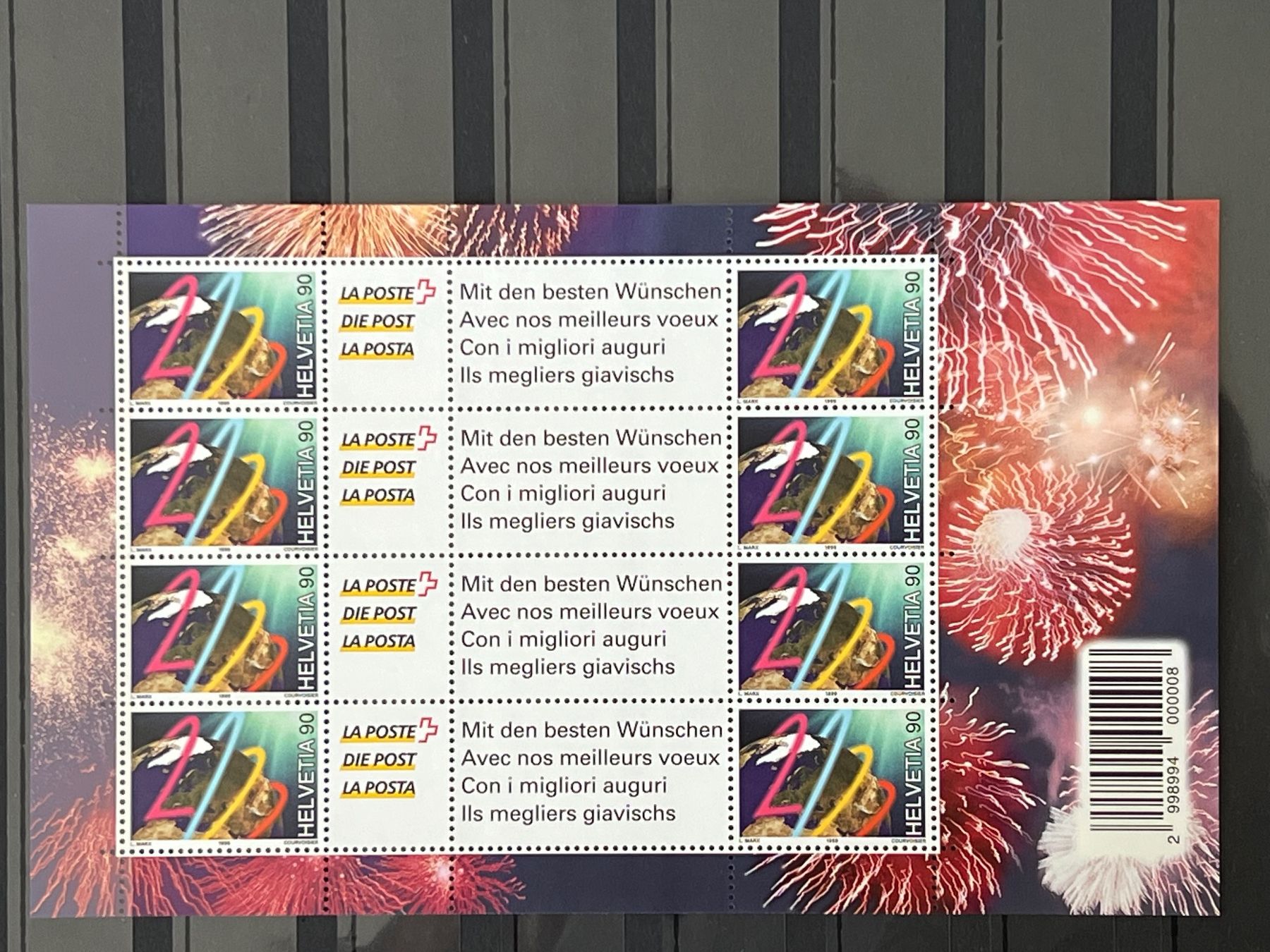 Tutti i francobolli: Sondermarke Millenium 1999 – Usato da Altikon venduto da Linus62