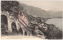 Montreux - Funiculaire/Standseilbahn Territet-Glion