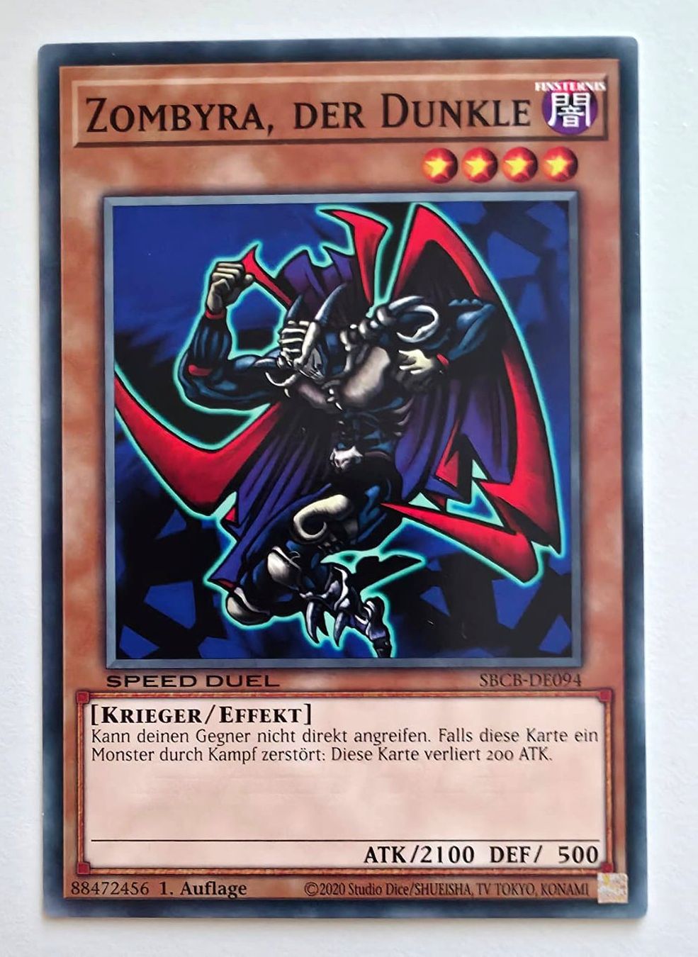 Yugioh Carte collezionabili: Zombyra der Dunkle - Yu-Gi-Oh! TCG – Usato da Zürich venduto da Zetto