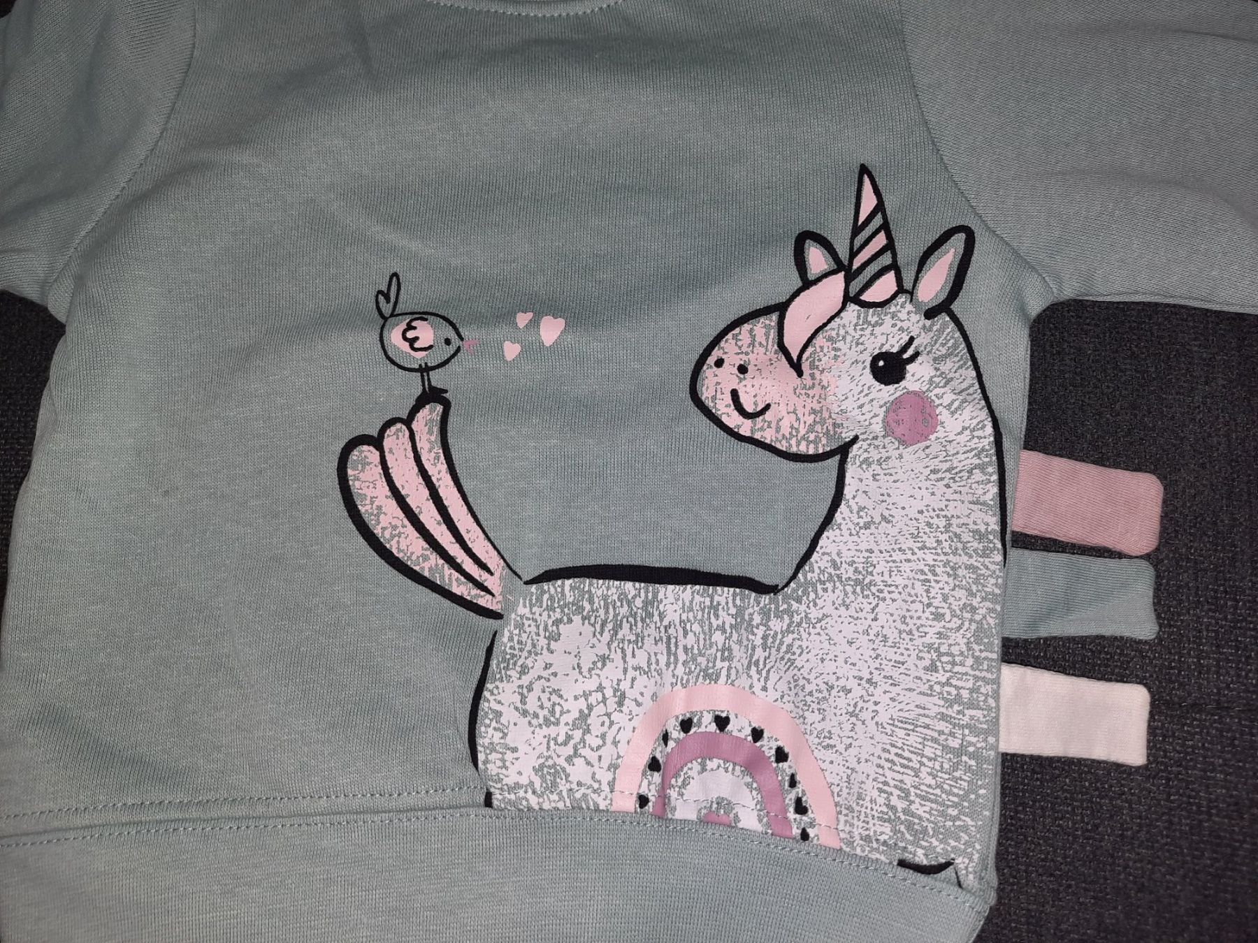 Pullover & Sweatshirts: Baby Pullover Gr. 68 mit Einhorn, Neu! – Gebraucht aus Reiden von armand8 1