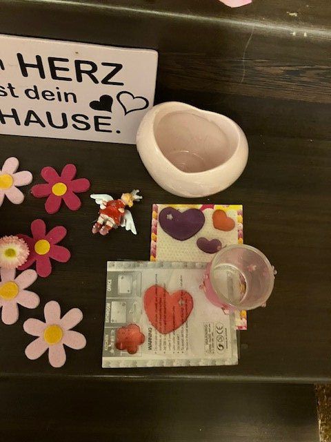 Tutte le decorazioni: diverse deko in rosa-pink – Usato da Schwarzenberg LU venduto da kindler007 5
