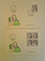 Briefumschläge mit Stempel und Marken Lausanne 31.12.87