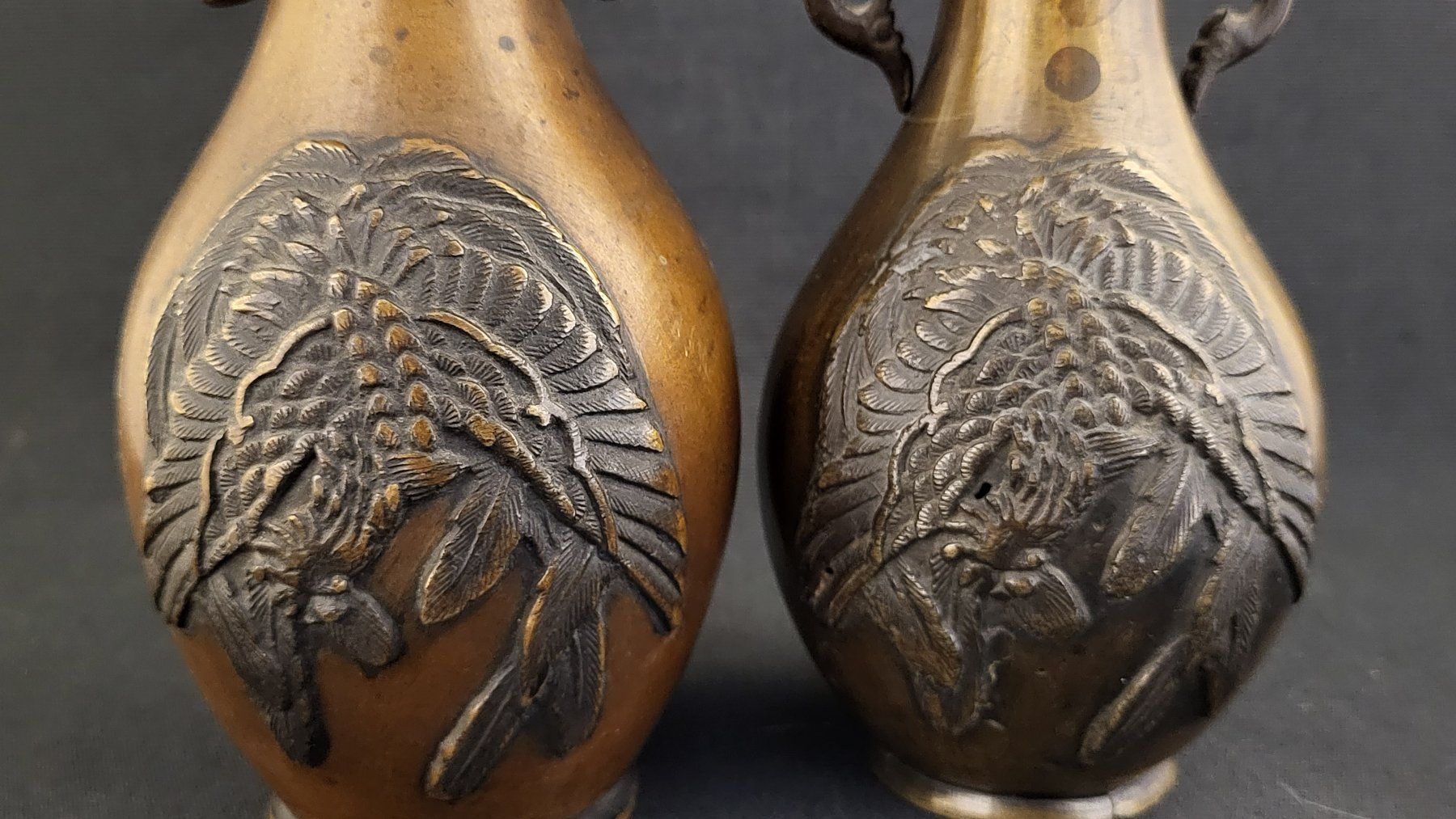 Vase & Récipients: Bronzevasen-Paar – D'occasion à Basel par spinne02 2