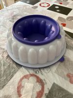 Tupperware Stampo per budino/gelatina bianco/viola 