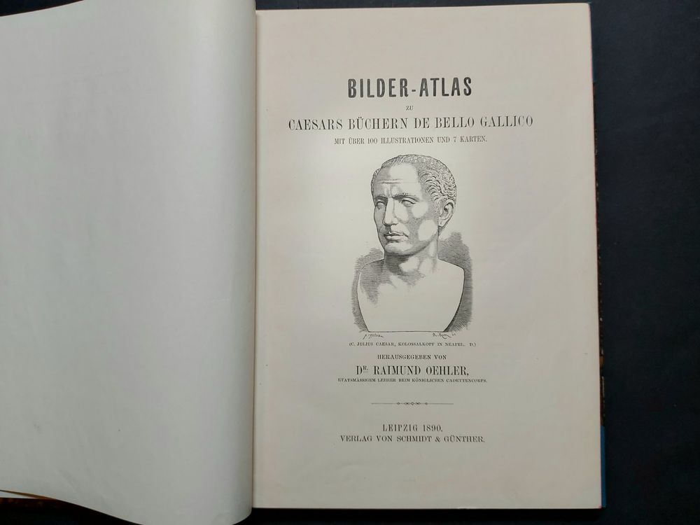 Bilderatlas zu Caesars DE BELLO GALLICO, 1890 | Kaufen auf Ricardo