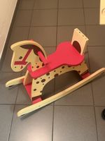 Schaukelpferd Janod aus Holz mit abnehmbarem Bügel