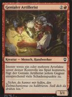 TCG Magic The Gathering MTG CLB 182 Genialer Artillerist