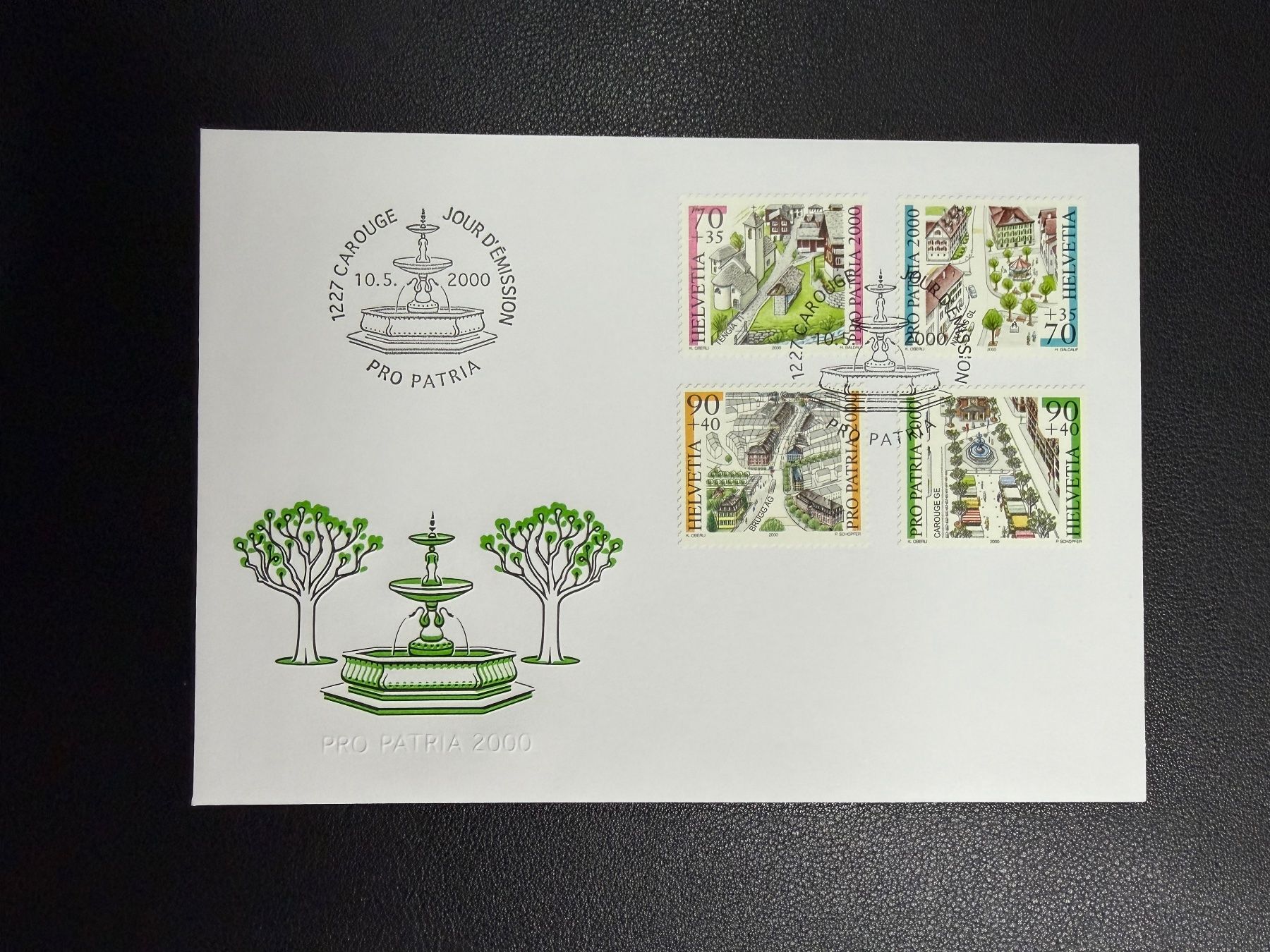 Tous les timbres: Pro Patria 2000 FDC – D'occasion à oberrüti par jeanmei