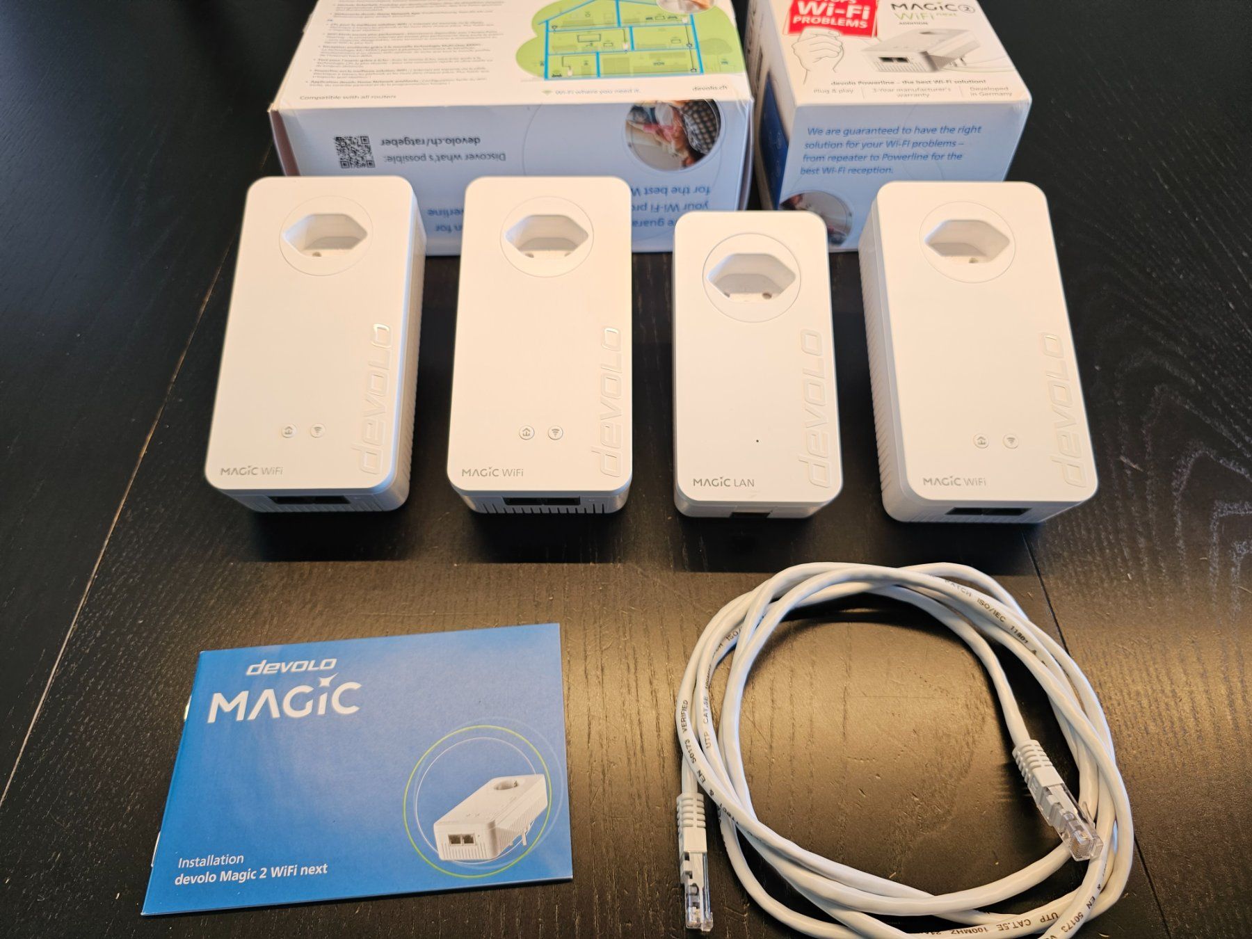 Devolo Wlan: DEVOLO Magic 2 WiFi next Multiroom Kit inkl. Add-on Adapter – Gebraucht aus Luzern von  6