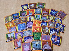 Pokemon 40 artbox 1999 (Gengar, Charmander, articuno,...)