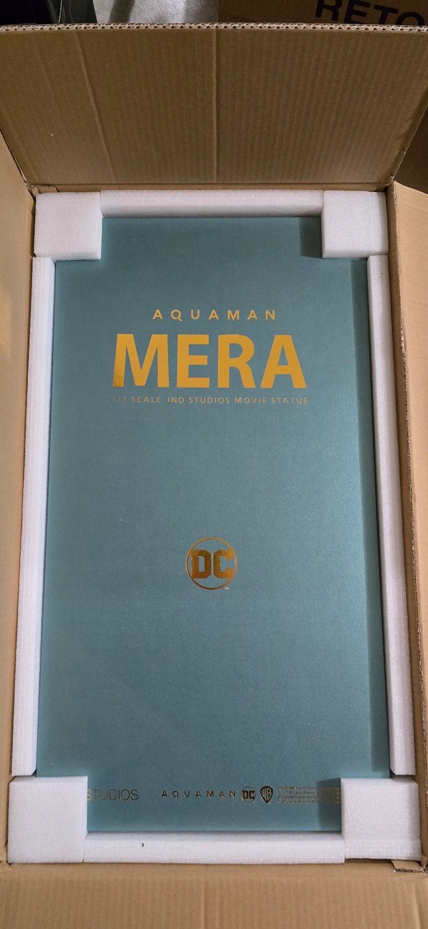 Statuette: Mera - Aquaman - JND Studios 1/3 Scale Hyperreal Statue – Nuovo e nell'imballaggio originale da Cernier venduto da Cohelfer 1