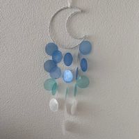 Carillon lune & coquillage