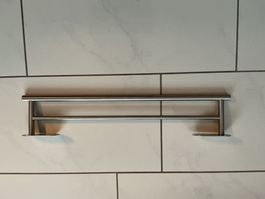 Praktischer Handtuchhalter, Chromstahl