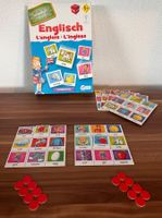 Englisch Lernspiel Bingo für Kinder ab 5 Jahren, komplett