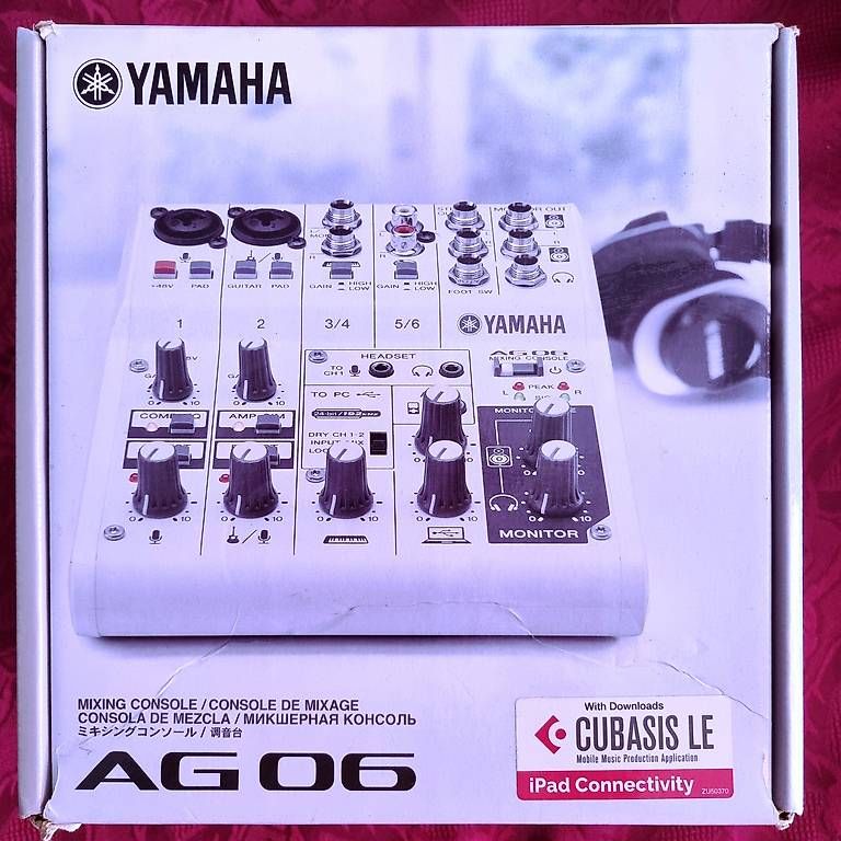 Yamaha Console di mixaggio: Yamaha AG 06 MixConsole/Audio Interface – Usato da Frenkendorf venduto da Mirasen 2