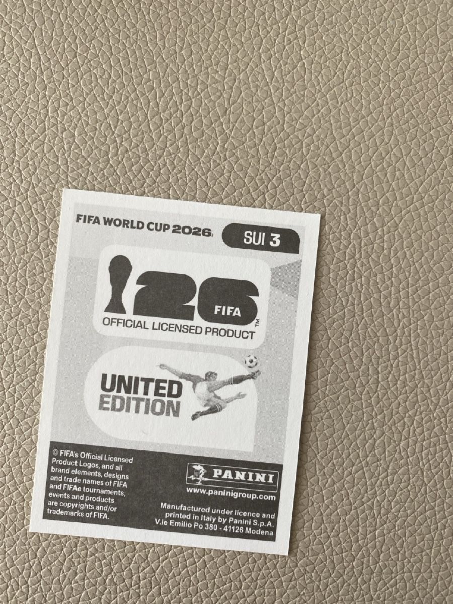 Panini Cartes à collectionner: Panini SUI 3 – Neuf avec emballage d'origine à Gränichen par lia_1997_ 1