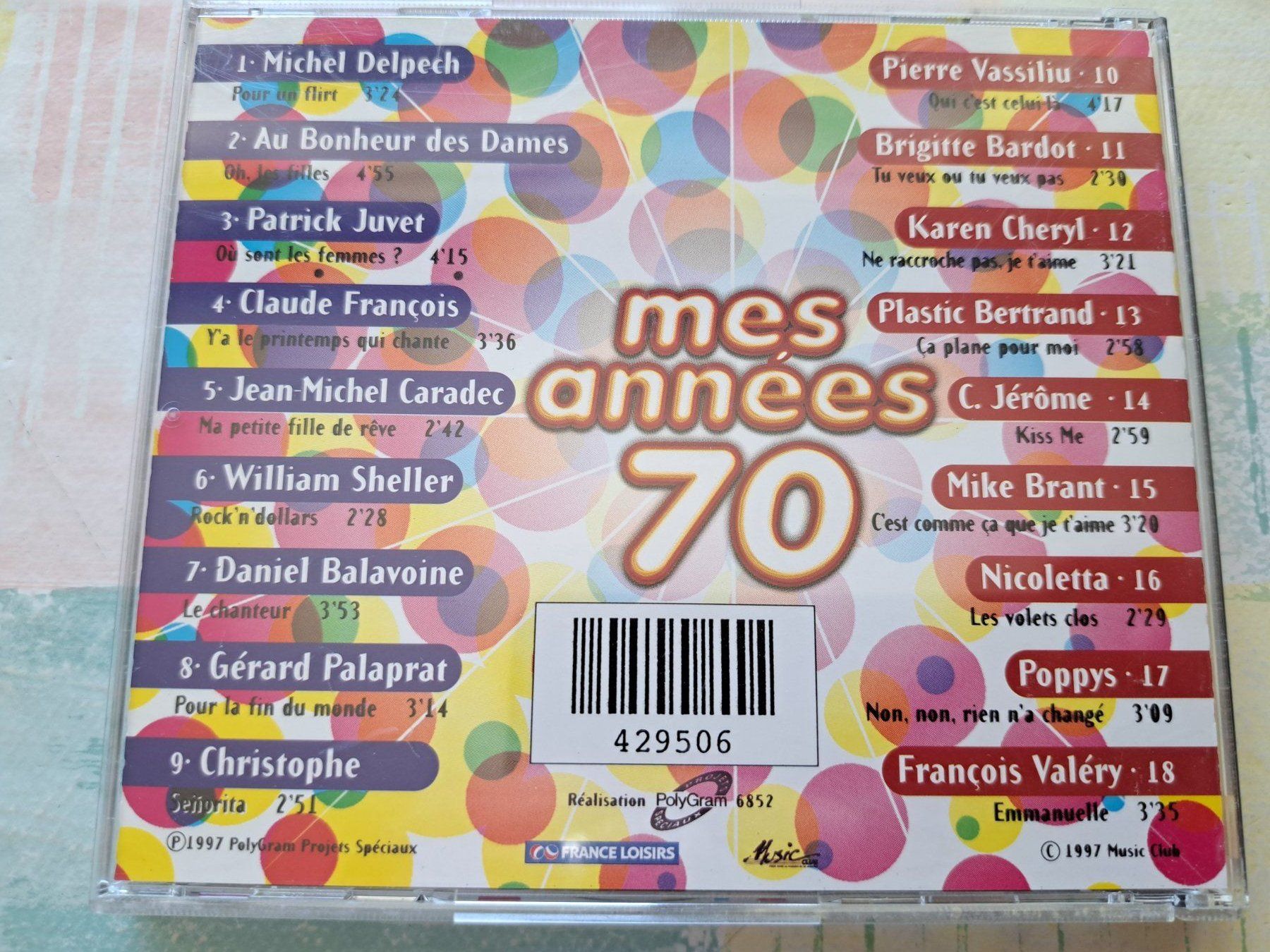 CD: Cd Mes années70 ( compilation ) – Usato da Pully venduto da bro_n52j 1