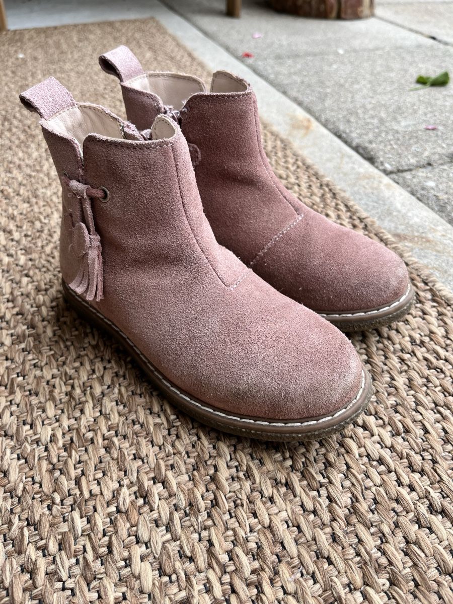 Chaussures filles: Leder Stiefel rosa Grösse 29  – D'occasion à Zollikon par malena82 1