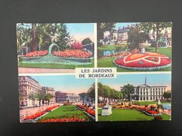 AK  1954 Bordeaux les Jardins coloriert  Frankreich  (G719)