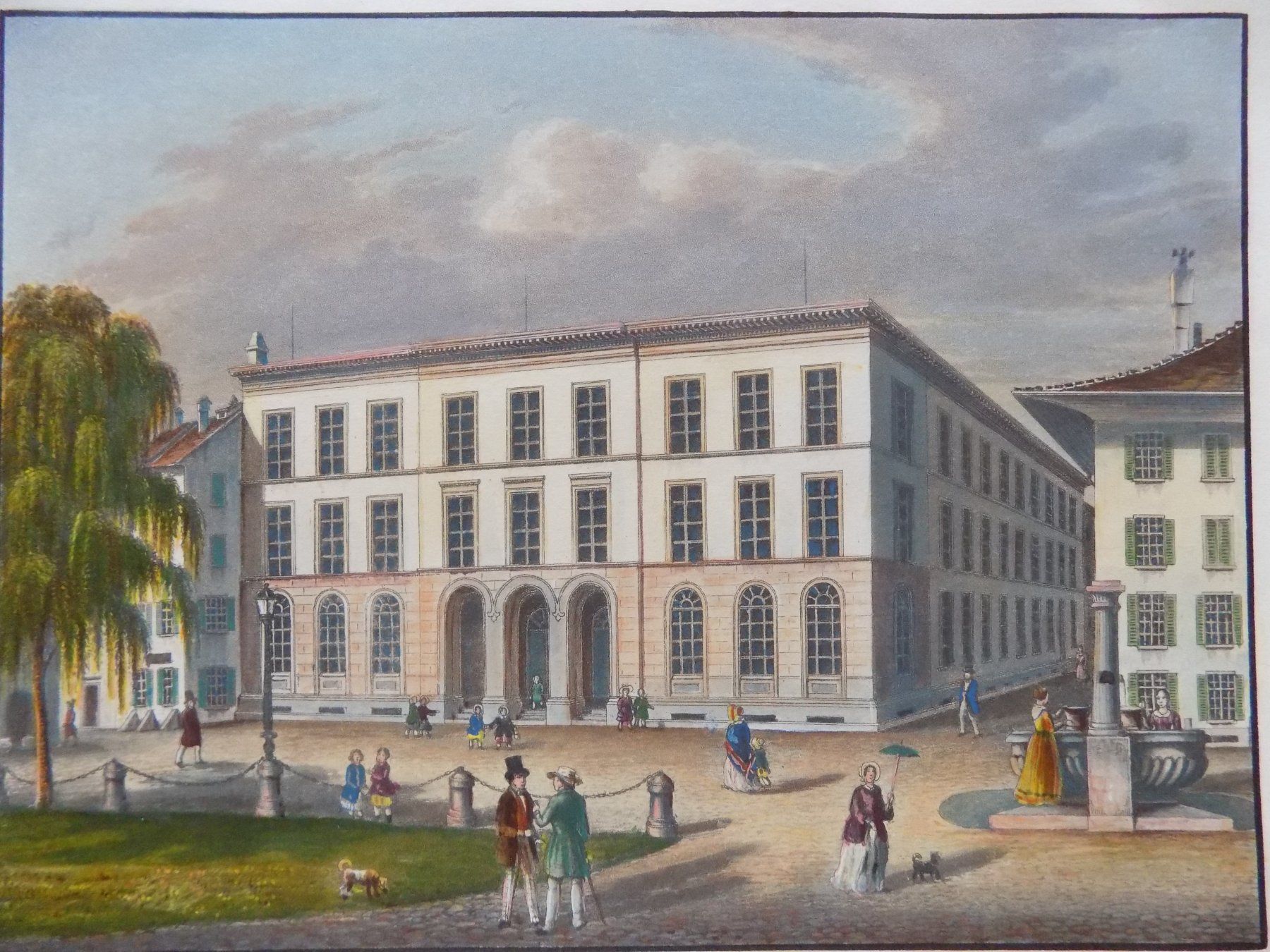 Stiche: Winterthur neues Mädchen-Schulgebäude – Gebraucht aus Risch von Rischli15 2