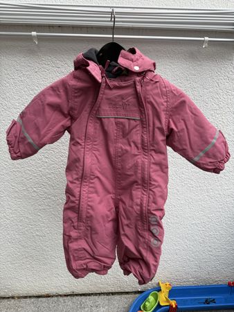 Winteroverall CeLaVi rosa Grösse 74 guter Zustand