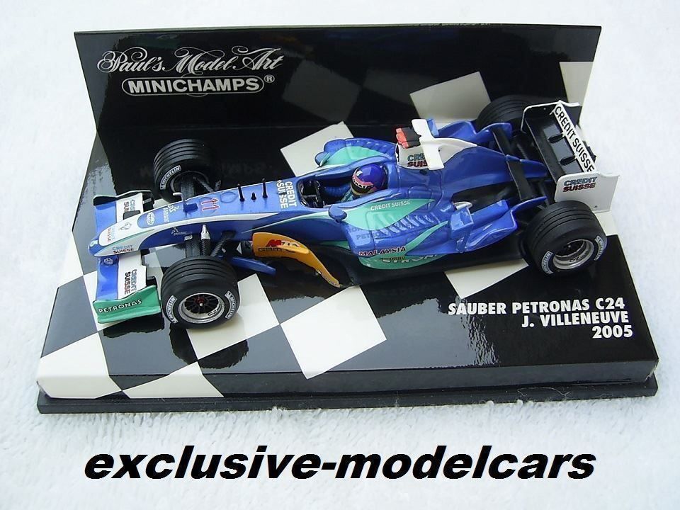 SAUBER C24 #11 2005 (Villeneuve) 1:43 Minichamps | Kaufen auf Ricardo