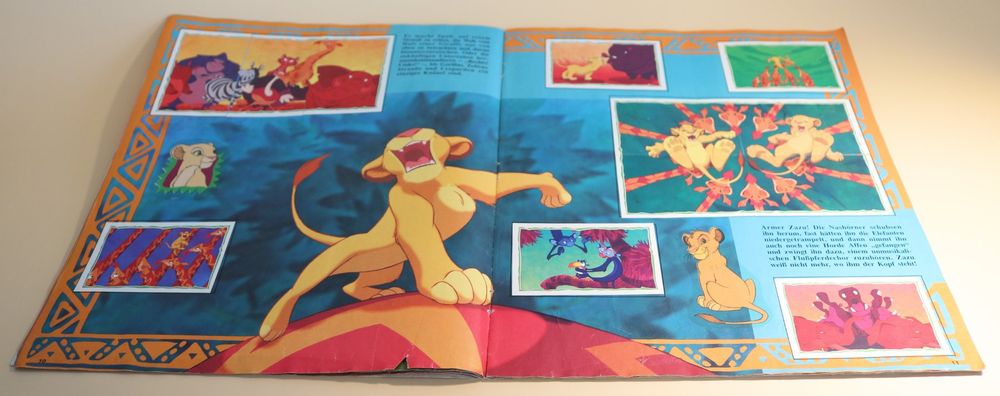 Original Panini Album König der Löwen (Gebraucht) in Winterthur für CHF ...