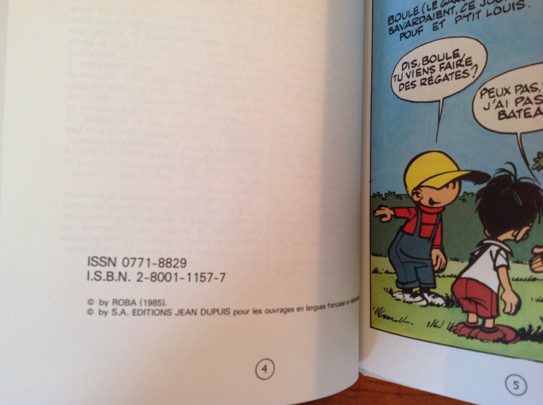 Fumetti: Mini - récits boule et bill contre les mini requins – Nuovo (secondo la descrizione) da Vuiteboeuf venduto da broticaire 1