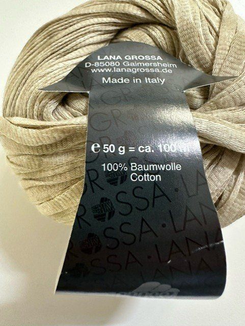 Lana: 9 X LANA SABBIA 100% BAUMWOLLE – Nuovo (secondo la descrizione) da Ostermundigen venduto da wini63 2
