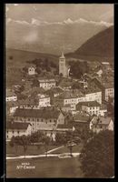 AK Ste Croix, Ortsansicht mit Kirche