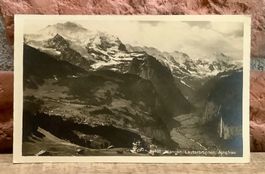 1912 - WENGEN & LAUTERBRUNNEN mit Jungfrau - Berner Oberland