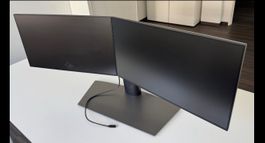 Dell U2422HE Monitor x 2, UltraSharp, 24", 1920 x 1080