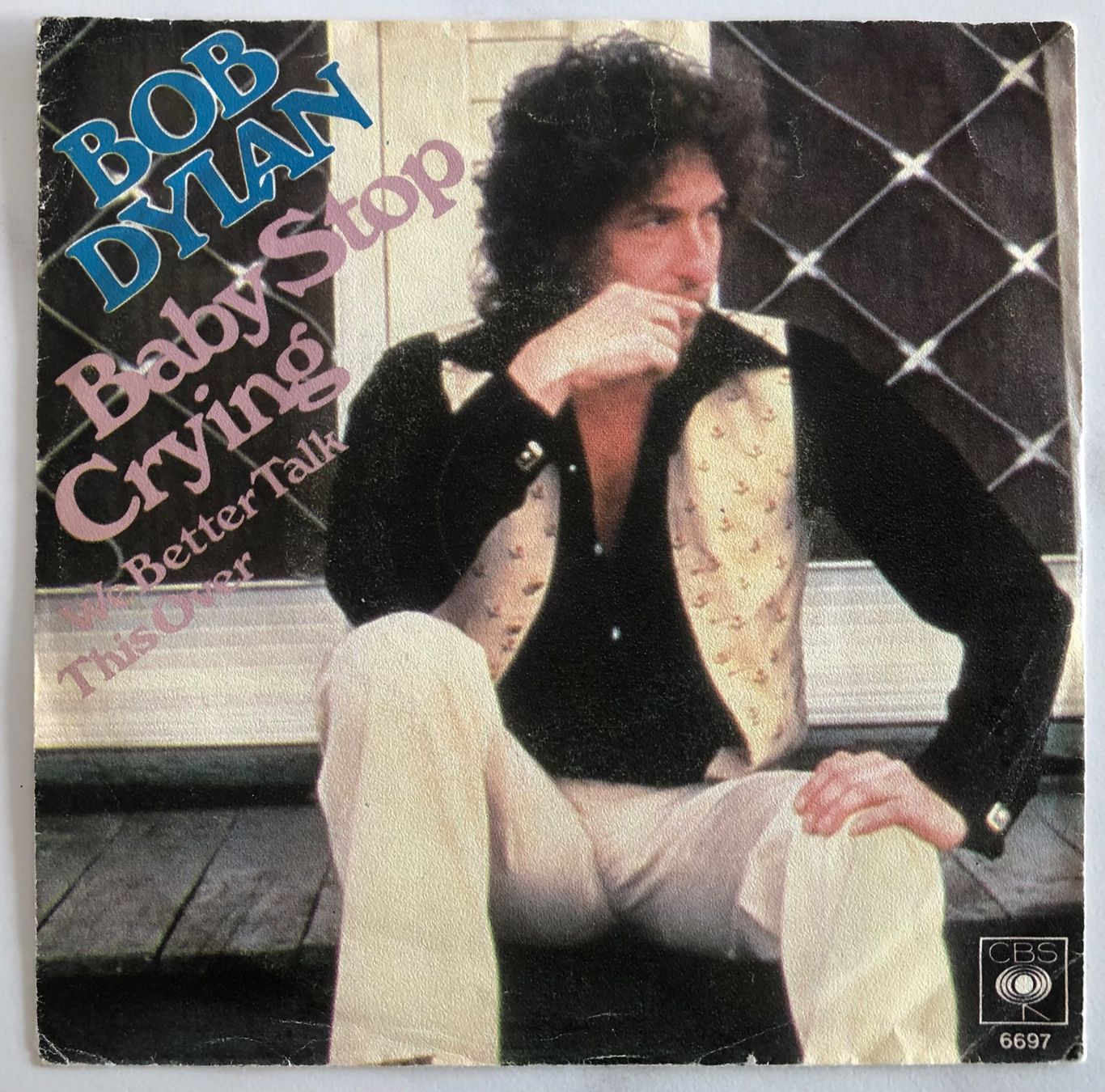 Vinyles: BOB DYLAN - STOP CRYING – D'occasion à Poliez-Pittet par Newtown-Records