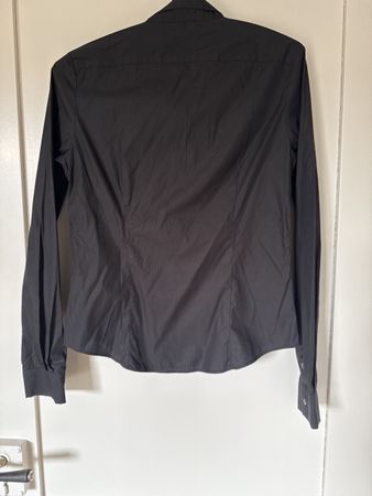 Costume National Damenbluse Bluse Schwarz, Grösse 34