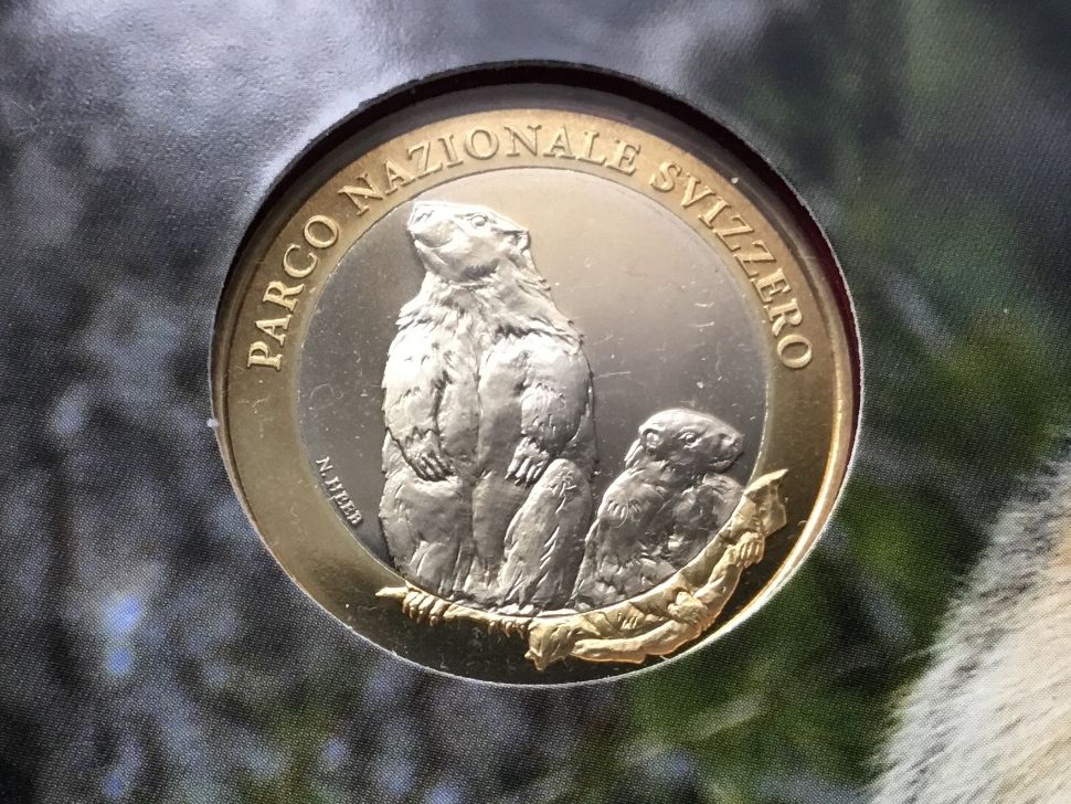 Tutti le monete: Münzsatz 2010 Murmeltiere Stgl – Nuovo e nell'imballaggio originale da St. Margrethen SG venduto da alfapeugeot10 5